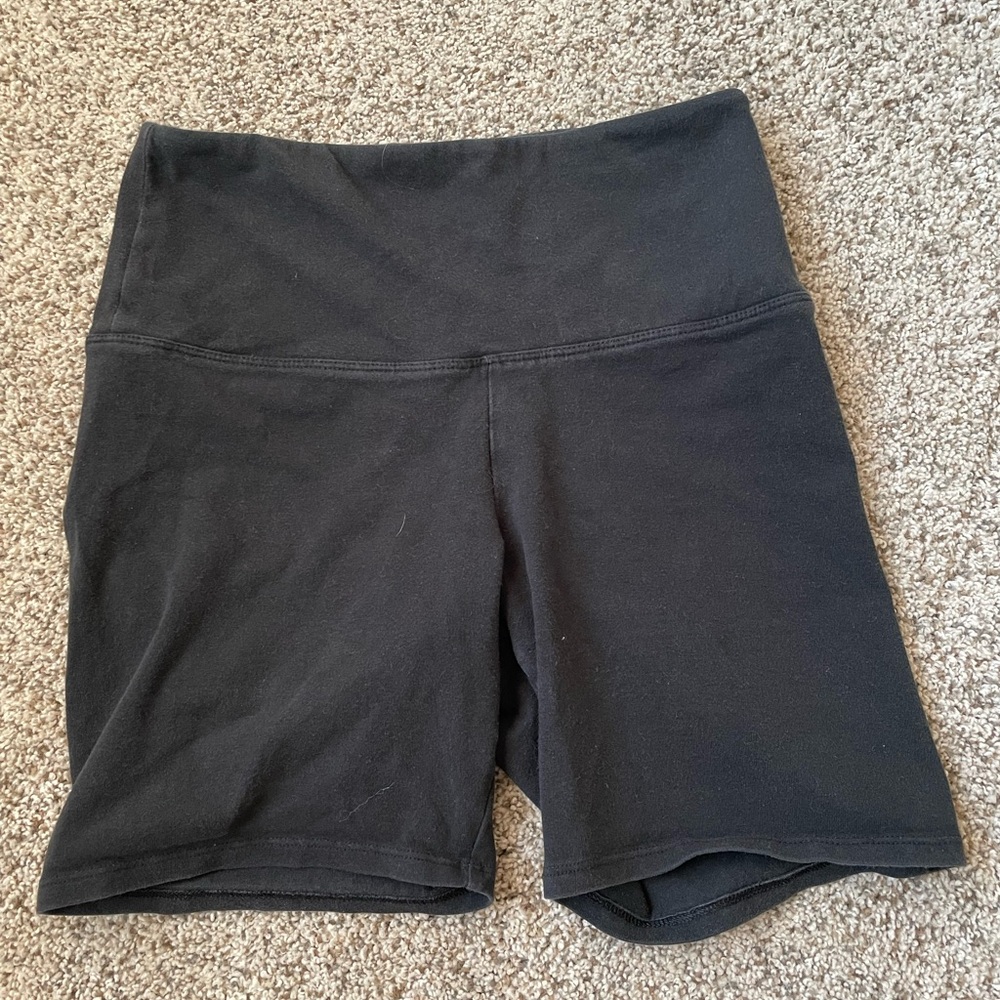PINK Victoria's Secret Black Bike Shorts